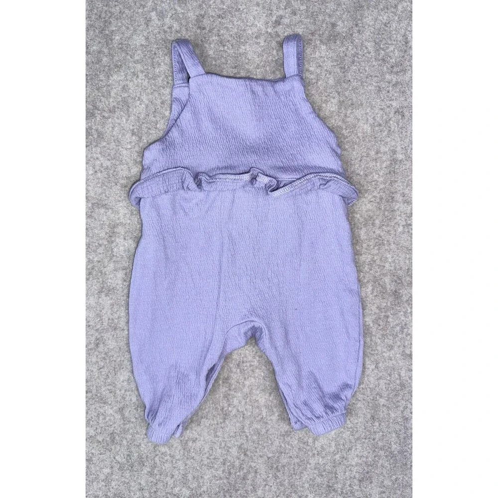 Carters Baby Girl Newborn Purple One Piece Outfit Snaps